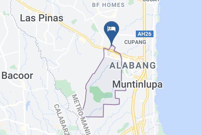 The B Hotel Alabang Map
