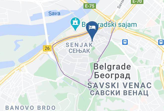 Belgrade City - The Babe Boutique Hotel Belgrade Maps