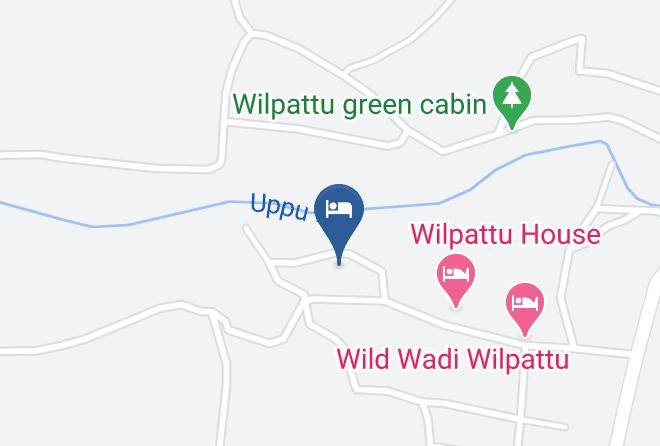 Kurunegala - The Backwaters Lodge Wilpattu Maps