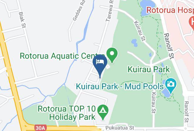 Rotorua - The Backyard Inn Maps