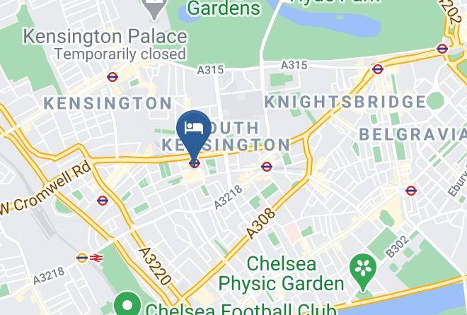 London - The Baileys Hotel London Maps