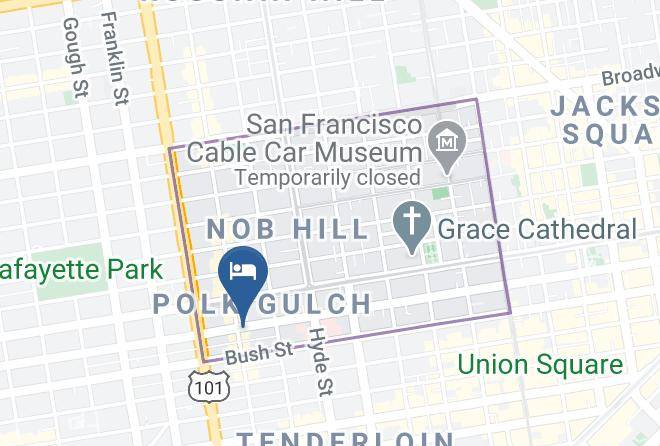 San Francisco - The Baker Hotel Maps