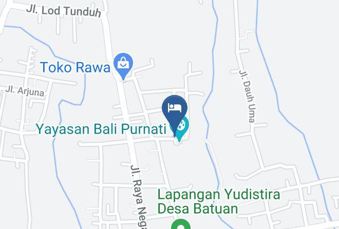 Gianyar Regency - The Bali Purnati Center For The Arts Maps