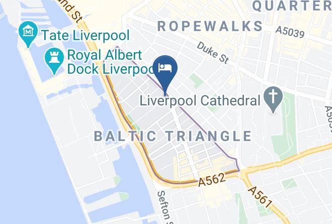 Liverpool - The Baltic Hotel Maps