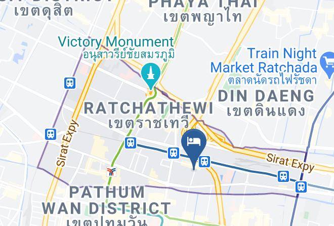 Ratchathewi - The Bangkok Airport Link Suite Maps
