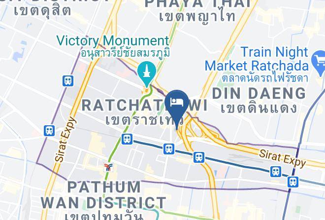 Ratchathewi - The Bangkokians City Garden Home I Hotel Maps