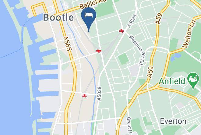 Sefton - The Banjo Bed And Breakfast Maps