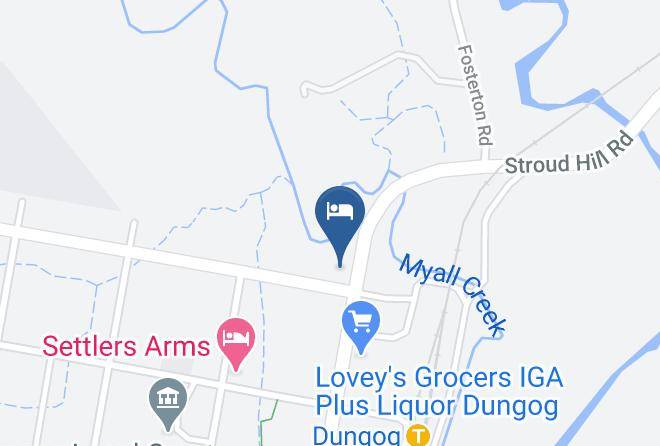 Dungog - The Bank Hotel Dungog Maps