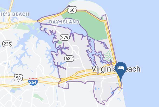 Virginia Beach City - Barclay Tower Suites Maps