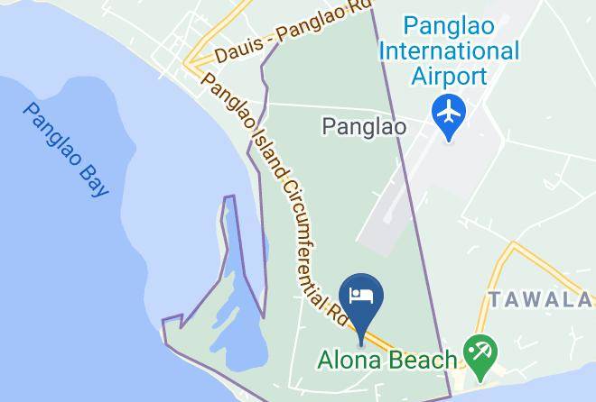 Bohol - The Barefoot Alona Resort Maps