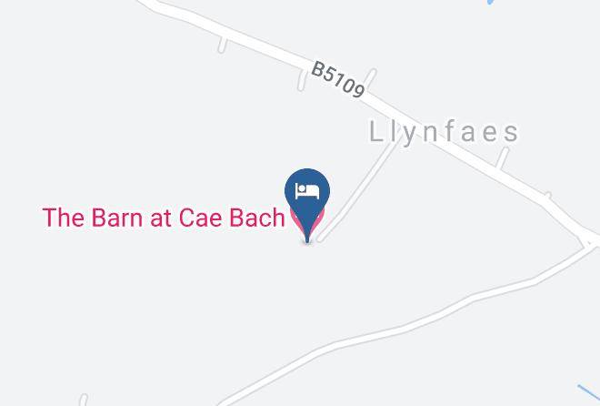 Isle Of Anglesey - The Barn At Cae Bach Maps