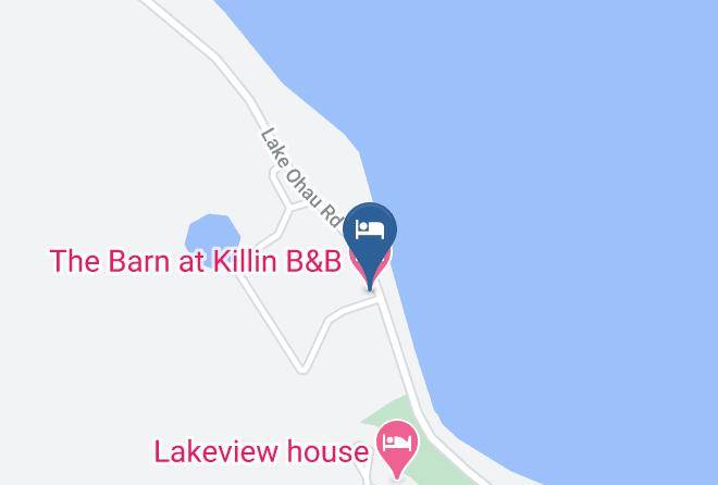 Waitaki Canterbury - The Barn At Killin B&b Maps