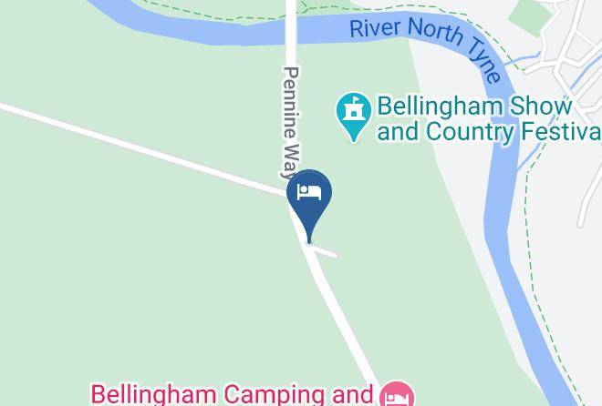 Northumberland - The Barn Bellingham Bed And Breakfast Maps