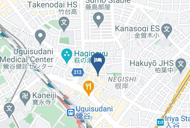 Taito Ward - The Barn Tokyo Maps
