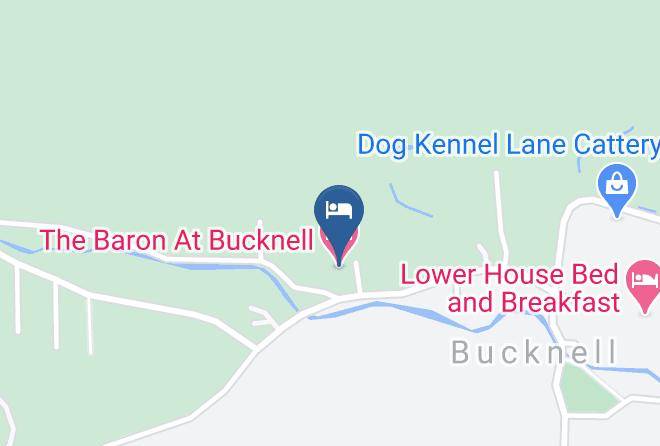 Shropshire - The Baron At Bucknell Maps
