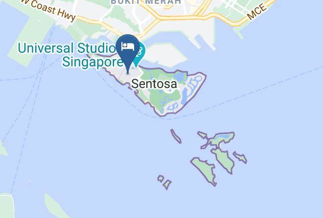 Sentosa - The Barracks Hotel Sentosa Maps