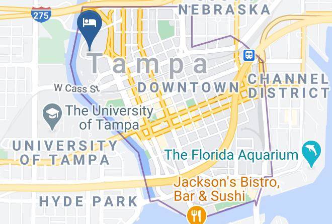 Hillsborough - The Barrymore Hotel Tampa Riverwalk Maps