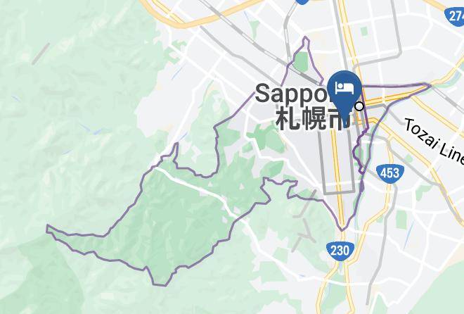 Sapporo City Chuo Ward - The Base Sapporo Susukino Maps
