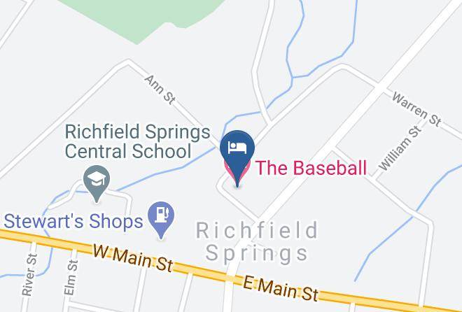 Otsego - The Baseball Hotel Maps
