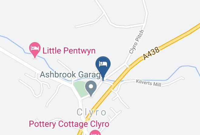 Powys - The Baskerville Arms Hotel Maps