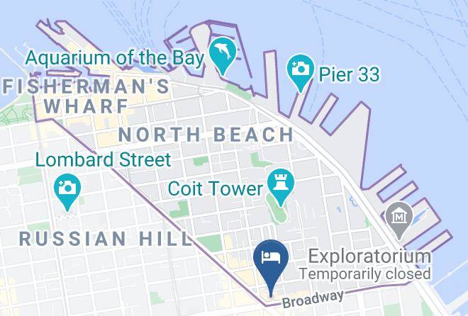San Francisco - The Basque Hotel Maps