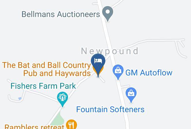 West Sussex - The Bat And Ball Country Pub And Haywards Restaurant Maps
