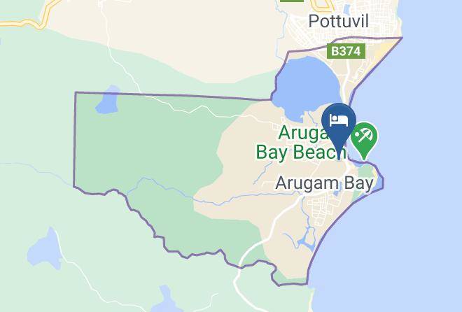 Trincomalee - The Bavarian Resort Arugambay Maps
