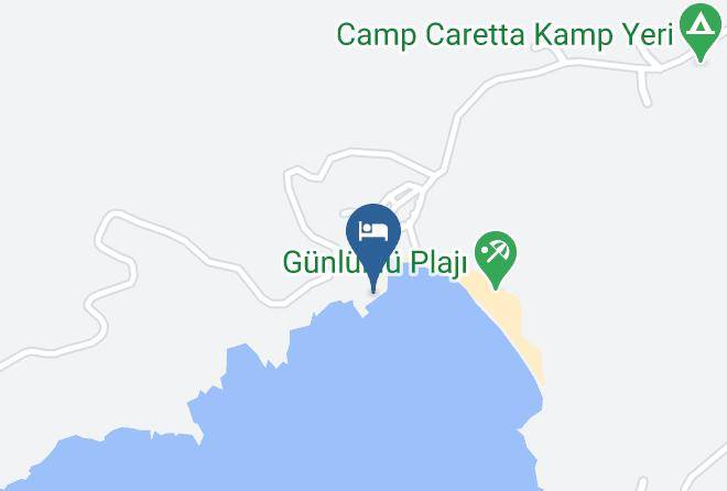 Mugla - The Bay Beach Club Maps