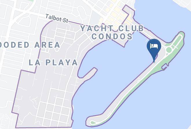 San Diego - The Bay Club Hotel & Marina Maps