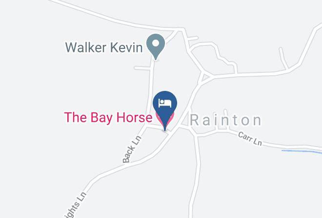 North Yorkshire - The Bay Horse Maps