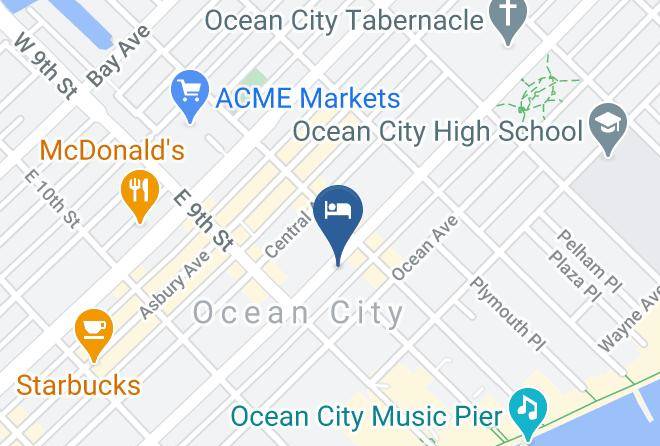 Cape May - Bayberry Inn Maps