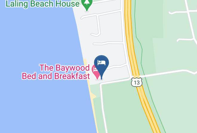 Northampton - The Baywood Bed And Breakfast Maps