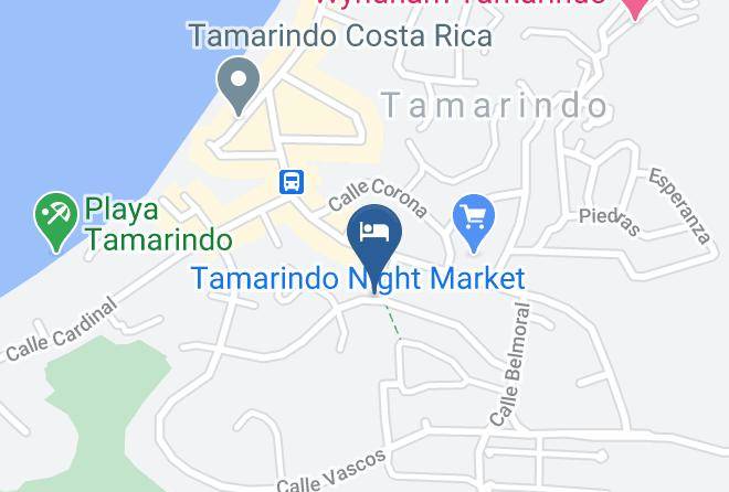 Santa Cruz - The Beach Bungalows Tamarindo Maps