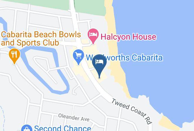 Tweed - The Beach Cabarita Apartments Maps