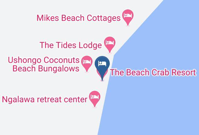Pangani - The Beach Crab Resort Maps