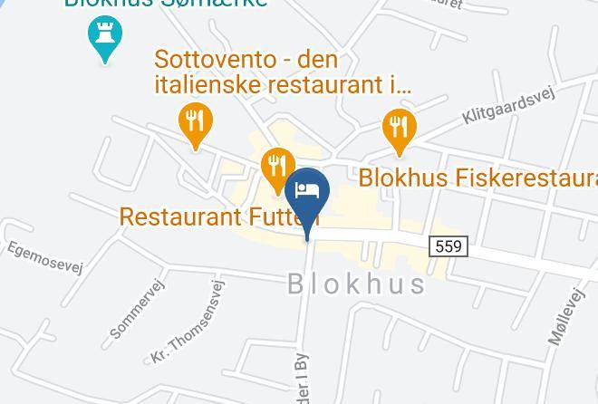 Blokhus - Strandhotellet Blokhus Maps