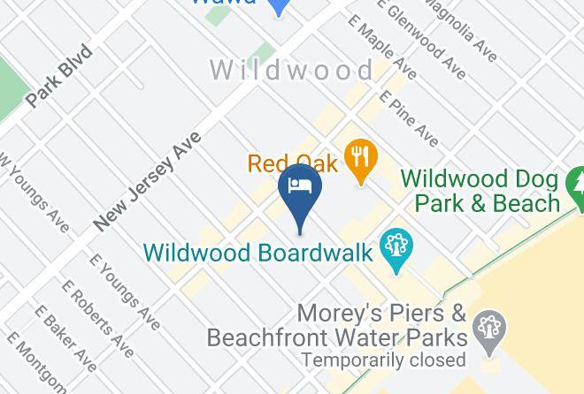 Cape May - The Beach Hotel Maps