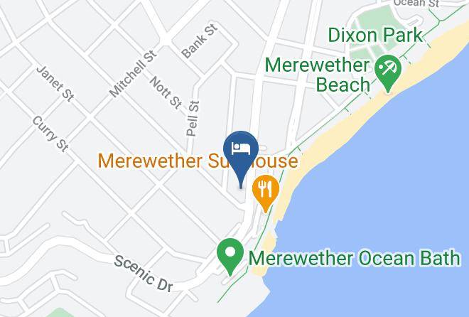Newcastle - The Beach Hotel Maps