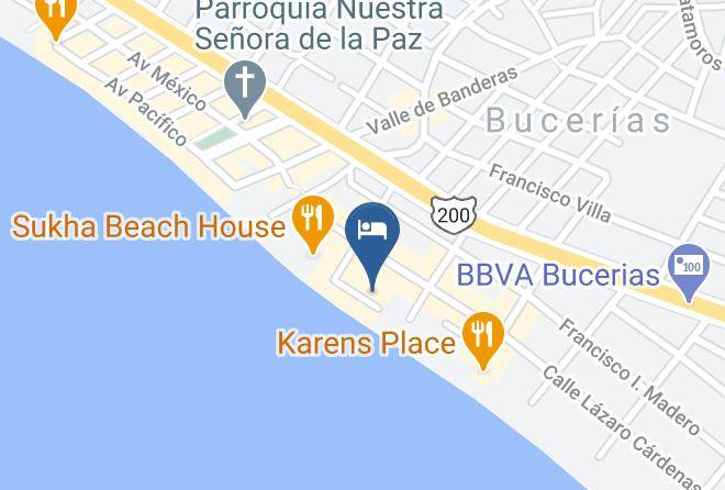 Bahia De Banderas - The Beach House Maps