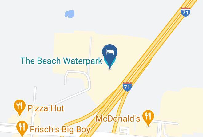 The Beach Waterpark Map