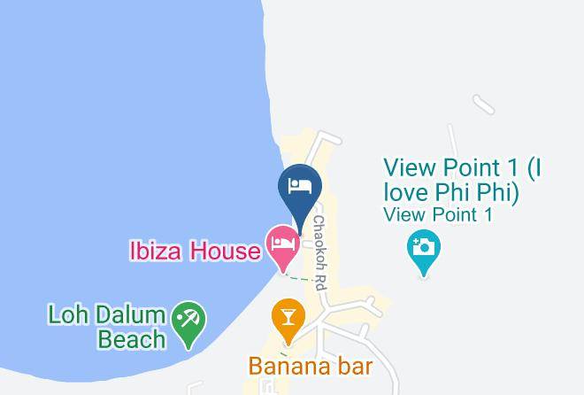Mueang Krabi District - The Beacha Club Hotel Maps