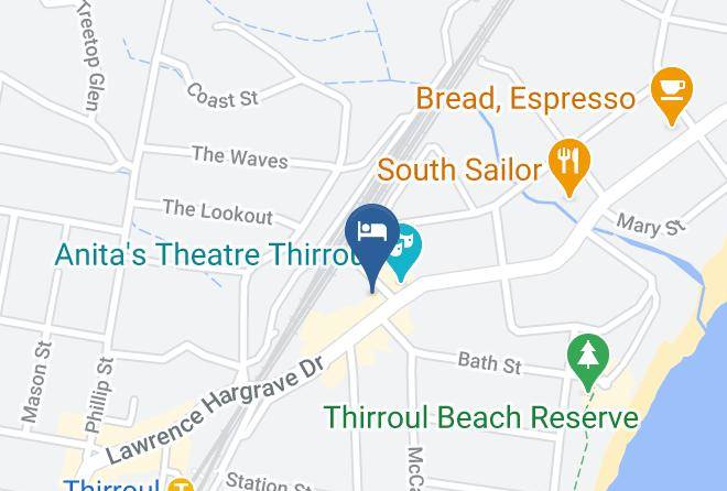 Wollongong - The Beaches Hotel Maps