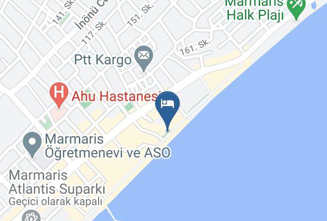 Marmaris - The Beachfront Hotel Maps