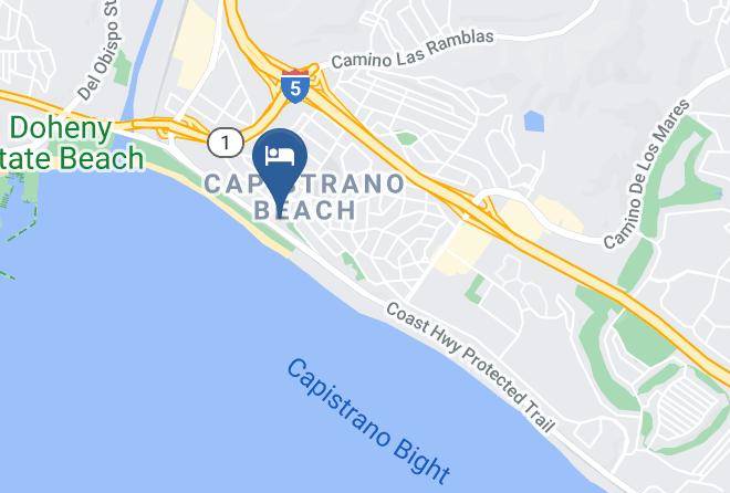 Orange - The Beachfront Inn & Suites At Dana Point Maps
