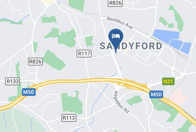 Sandyford - The Beacon Hotel Maps