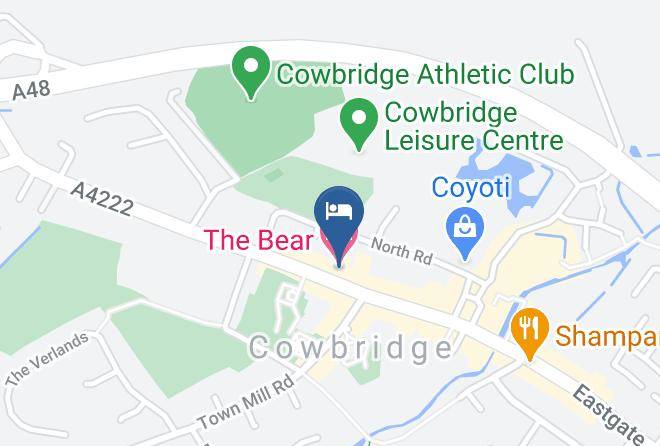 Vale Of Glamorgan - The Bear Cowbridge Maps