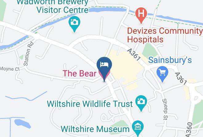 Wilts - The Bear Hotel Maps