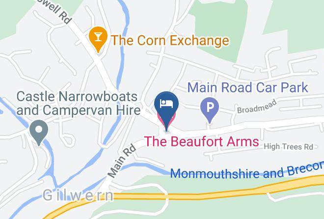 Monmouthshire - The Beaufort Arms Maps