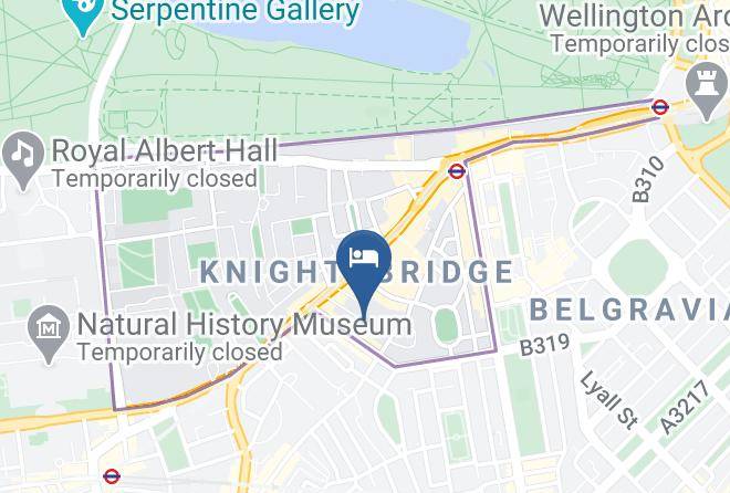 The Beaufort Hotel Map