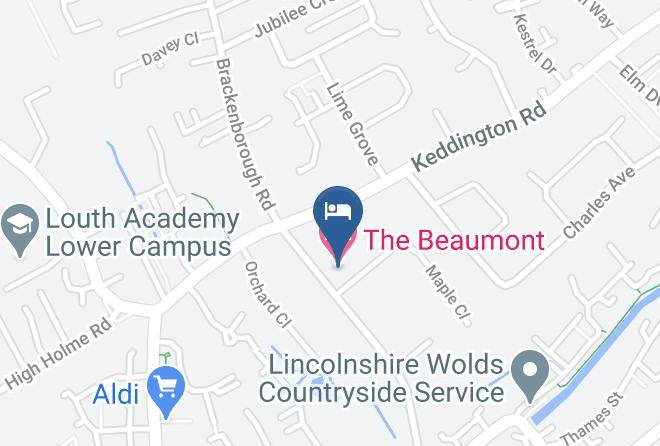 Lincs - The Beaumont Hotel Maps